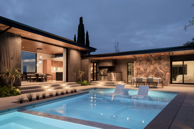 Lakeside living with a luxe edge 